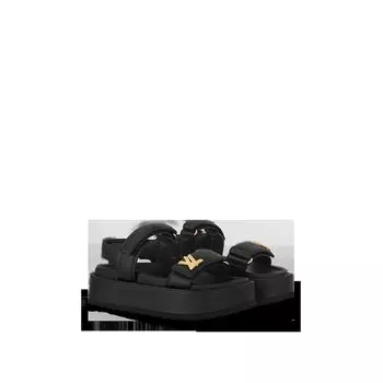 Сандалии LV Sunset Platform Comfort Louis Vuitton, черный