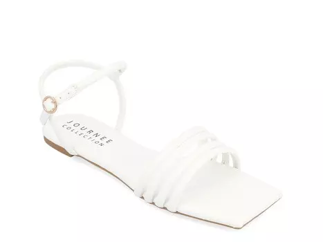 Сандалии Lyddia из коллекции Journee Journee Collection, белый