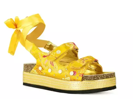 Сандалии Mackley Platform Azalea Wang, Yellow
