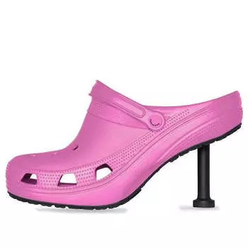 Сандалии madame 80mm x crocs 'pink' Balenciaga, розовый