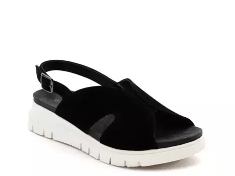 Сандалии Madelyn Wedge Sandal David Tate, черный