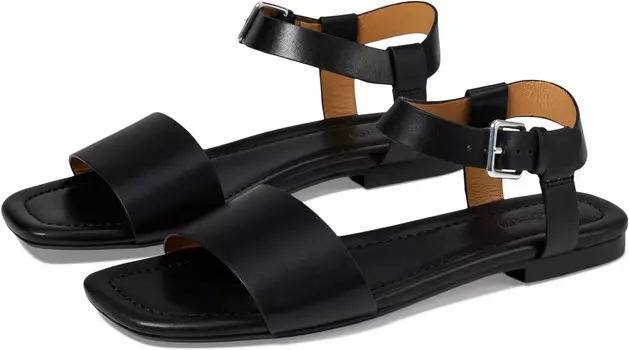 Сандалии Madewell alicante ankle strap sandal, цвет True Black