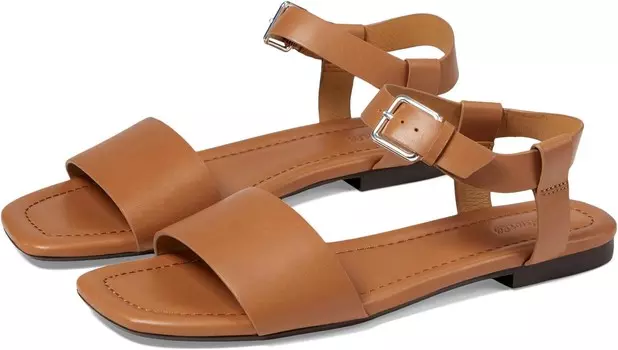 Сандалии Madewell alicante ankle strap sandal, цвет Desert Camel