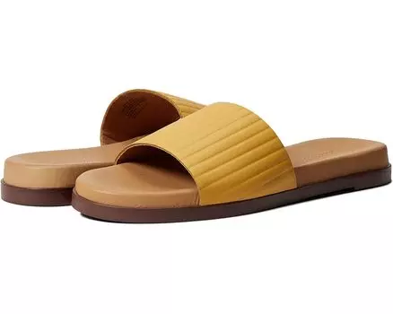 Сандалии Madewell Palmer Slide: Puffy Edition, цвет Autumn Gold