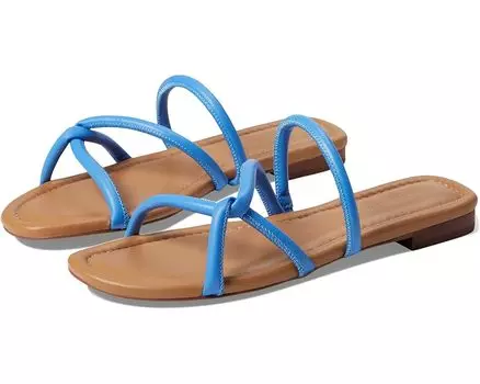 Сандалии Madewell The Amel Slide, цвет Ornamental Blue
