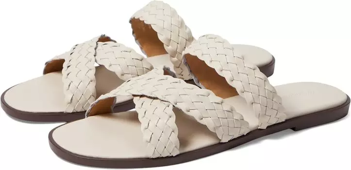 Сандалии Madewell Trace X Band Sandals-Woven Eco Oil Veg, экрю
