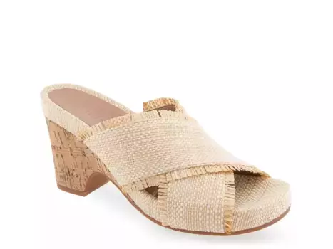 Сандалии Madina Platform Aerosoles, Sand Raffia