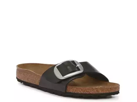 Сандалии Madrid Big Buckle Sandal Birkenstock, черный
