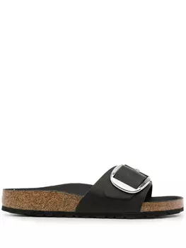 Сандалии Madrid с крупной пряжкой Birkenstock, черный