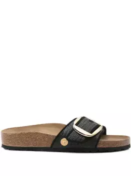 Сандалии Madrid с пряжками BIRKENSTOCK, черный