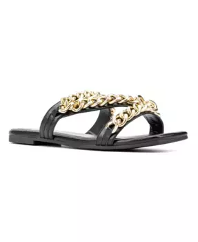 Сандалии Maeve Flats - Wide Width Fashion To Figure, черный