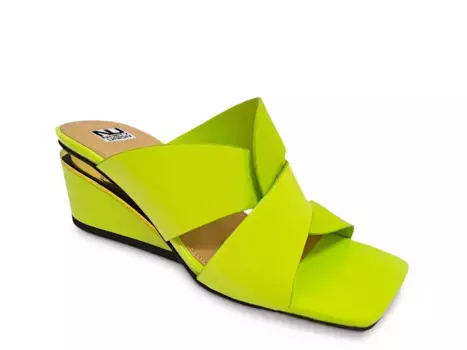 Сандалии Magical Wedge Sandal Ninety Union, цвет limegreen
