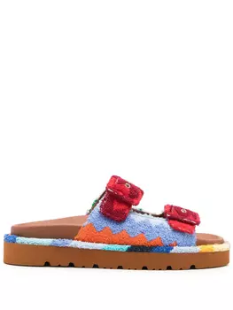 Сандалии махровые Missoni, розовый