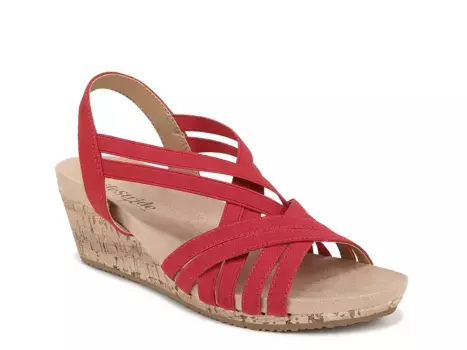 Сандалии Mallory Wedge Sandal Lifestride, красный