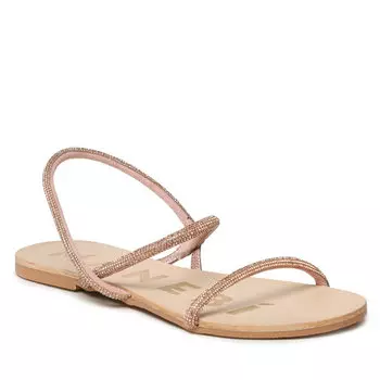 Сандалии Manebi CrystalEmbellished Leather, розовый