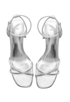 Сандалии Mango, платформа