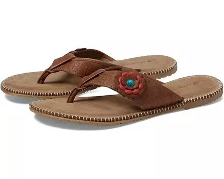 Сандалии Manitobah Mukluks Wasaga Flip-Flop, цвет Tobacco/Tabac