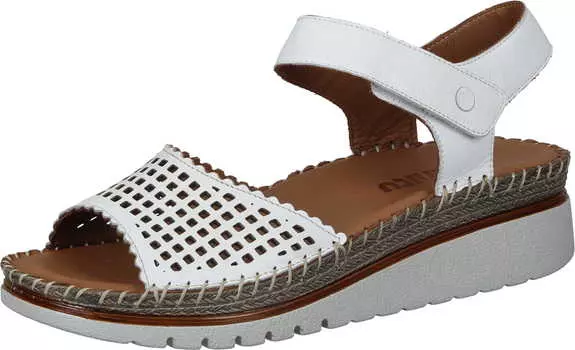 Сандалии manitu Klassische Sandaletten, белый