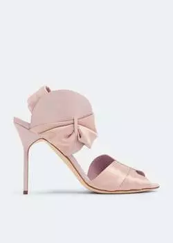 Сандалии Manolo Blahnik Bimbanu, розовый