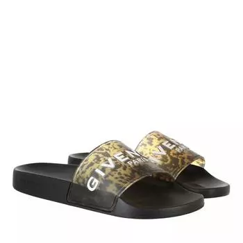 Сандалии marble flat sandals black Givenchy, черный