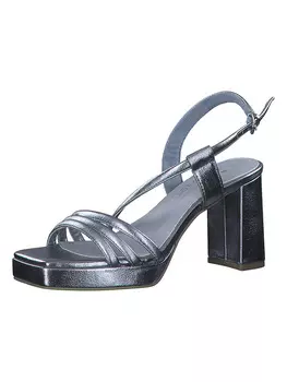 Сандалии Marco Tozzi Sandaletten, серебряный