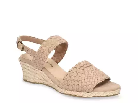 Сандалии Mariella Espadrille Wedge Sandal Bella Vita, серо-коричневый