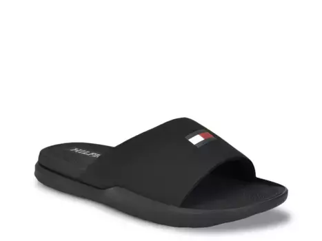 Сандалии Marmo Slide Sandal Tommy Hilfiger, черный