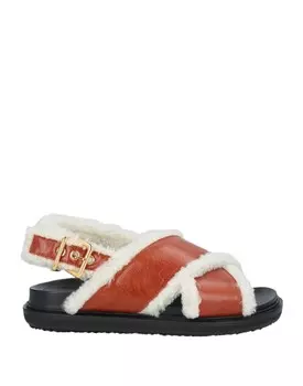 Сандалии Marni, бежевый