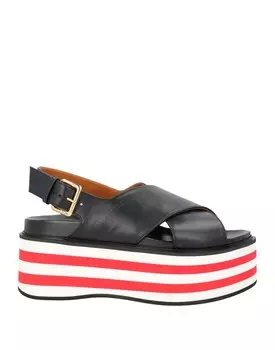 Сандалии Marni, черный