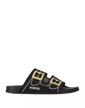 Сандалии Marni, черный
