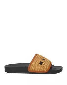 Сандалии Marni, коричневый