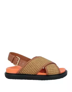 Сандалии Marni, коричневый