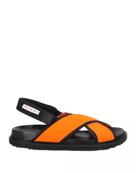 Сандалии Marni, оранжевый