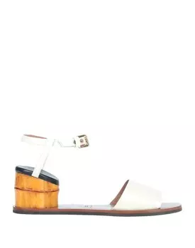 Сандалии Marni, слоновая кость