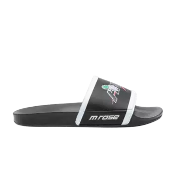 Сандалии Martine Rose Pool Slide 'High On Hope - Black', черный