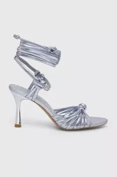 Сандалии Max&Co., серебряный