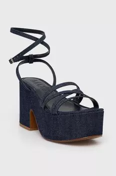 Сандалии Max&Co., темно-синий