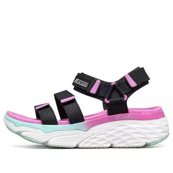 Сандалии max cushioning casual sandals black/purple Skechers, черный
