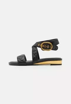 Сандалии MAYFAIR FLAT WRAP Kurt Geiger London, цвет black