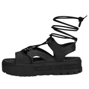 Сандалии mayze sandal laces 'black' Puma, черный