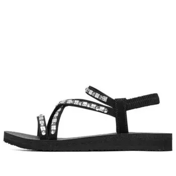 Сандалии meditation 'black' Skechers, черный