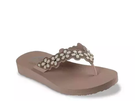Сандалии Meditation Rare Elegance Skechers, Light Brown