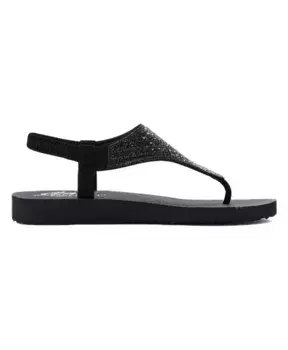 Сандалии Meditation Rockstar Skechers, черный