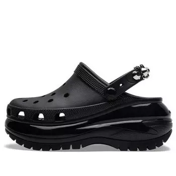 Сандалии mega crush rebel rebel clog black Crocs, черный