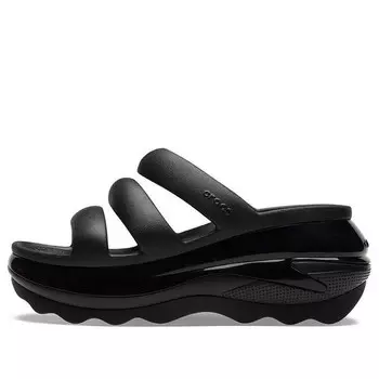 Сандалии mega crush triple strap 'black' Crocs, черный