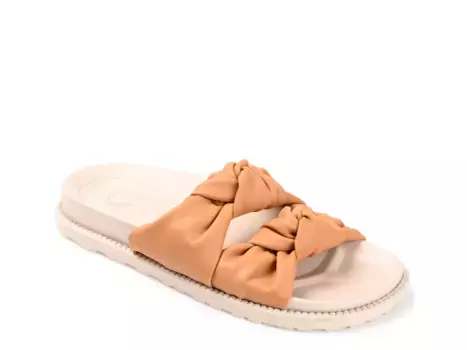 Сандалии Melanie Slide Sandal Journee Collection, цвет tan