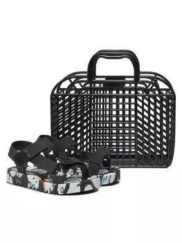 Сандалии Melissa, черный