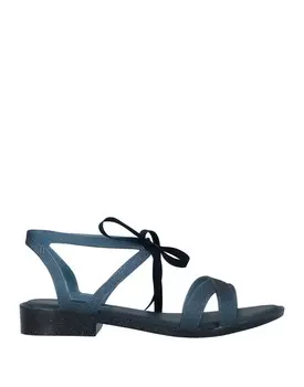 Сандалии Melissa + Jason Wu, синий