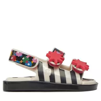 Сандалии Melissa Mini Melissa Estrelar + Fabula Bb 35721 Black/Multicolour AT519, черный
