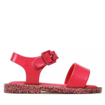 Сандалии Melissa Mini Melissa Mar Sandal IV Bb 32633 Pink/Pink Glitter 53328, розовый